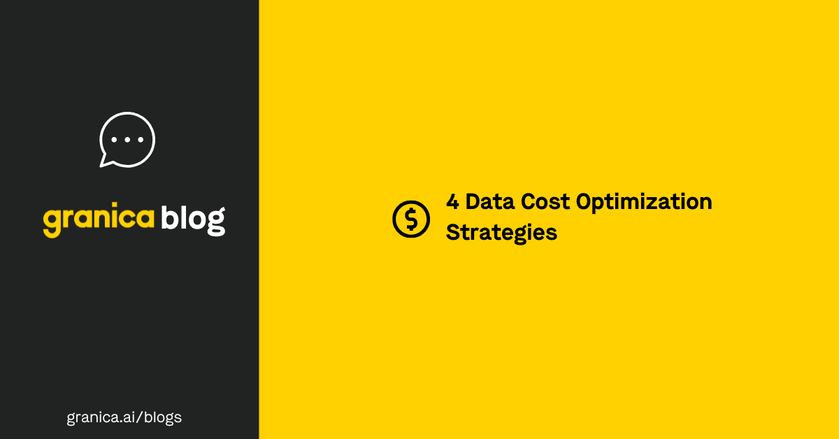 4 Data cost optimization strategies