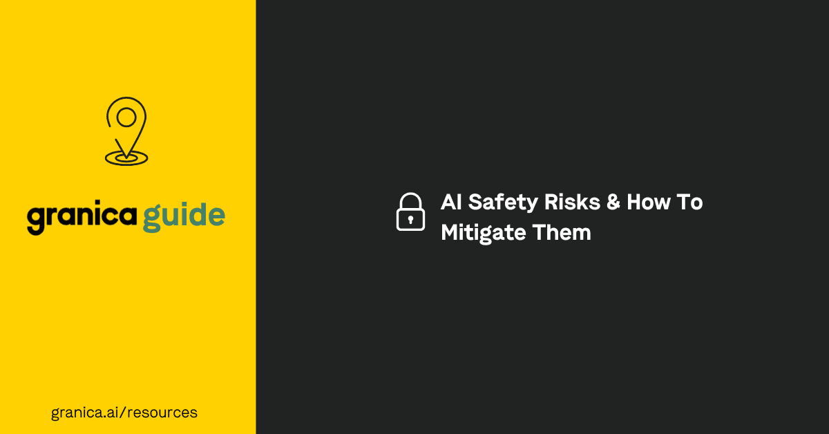 AI safety risks & how to mitigate them