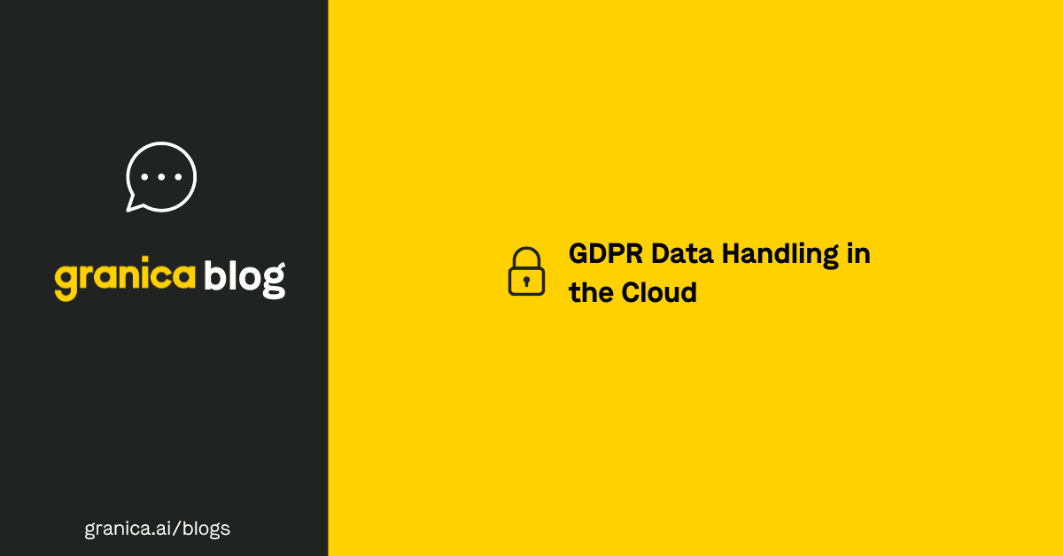 Gdpr data handling in the cloud